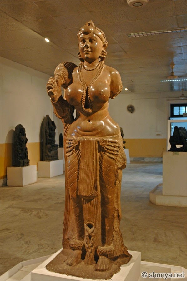 SOLD Bronze Bhairava Statue with Dog 18 (#74b3): Hindu 