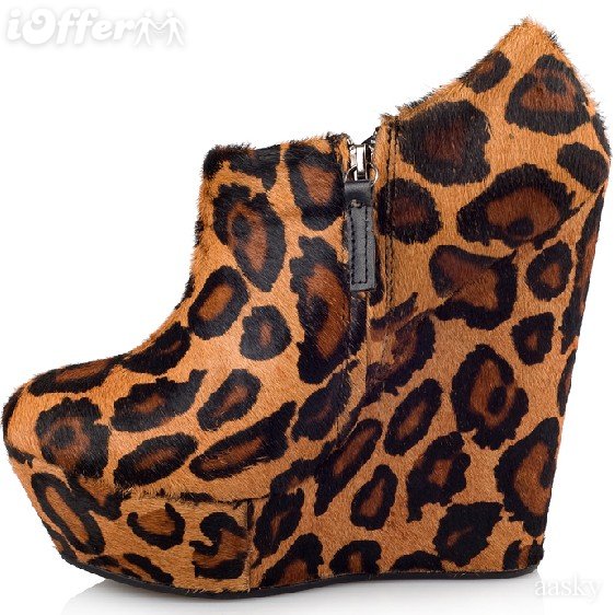 Wedge Leopard Shoes