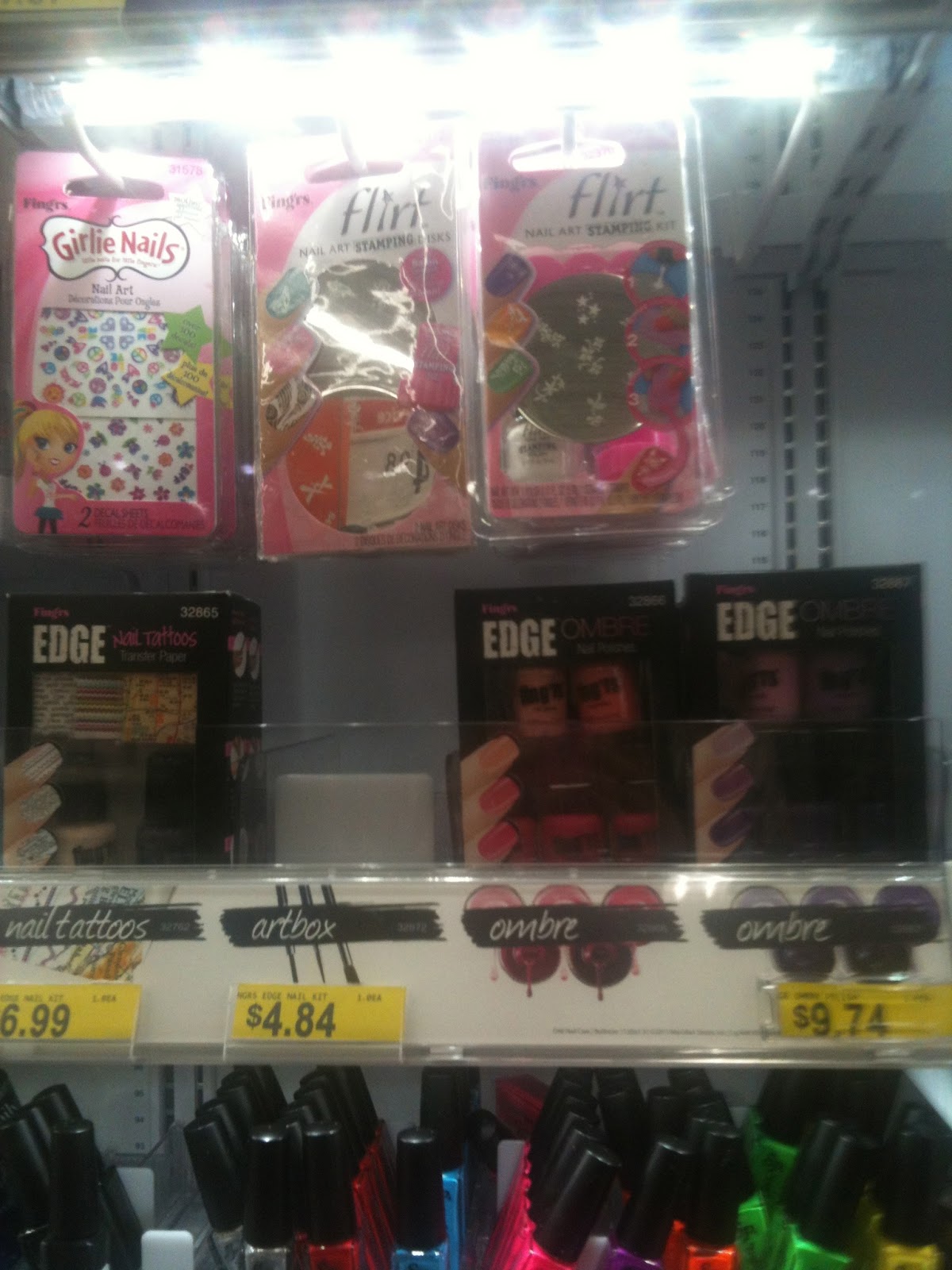 Oh Three Oh Four Walmart's New Nail Aisle