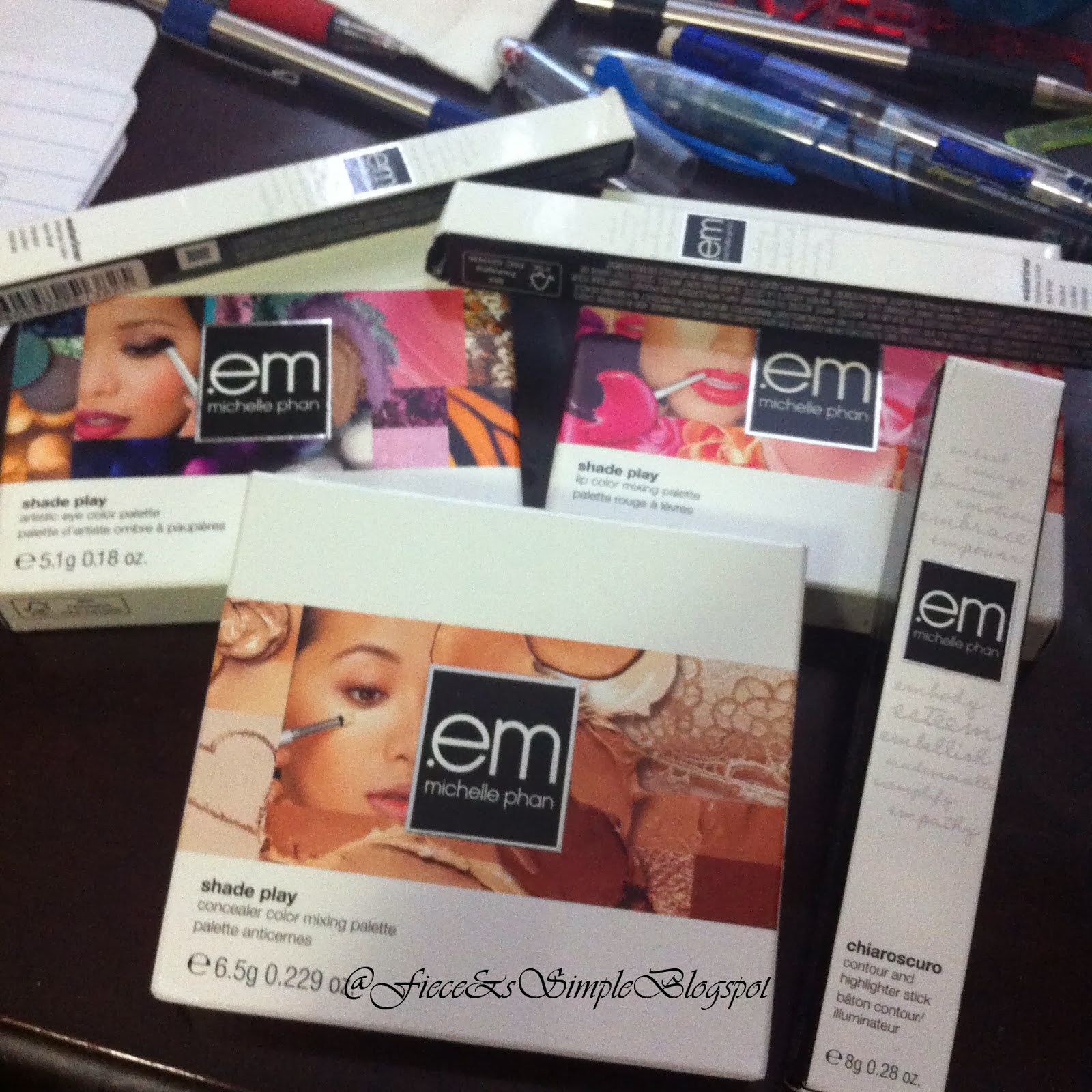 Fierce and Simple EM Cosmetics review