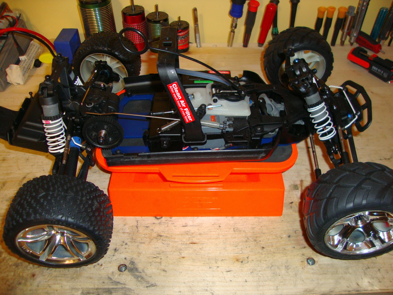 RC BRUSHLESS BLOG Traxxas Ejato (Machined brushless conversion)