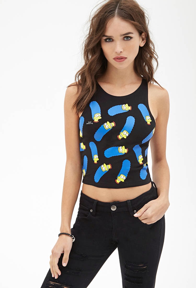 moletom simpsons forever 21
