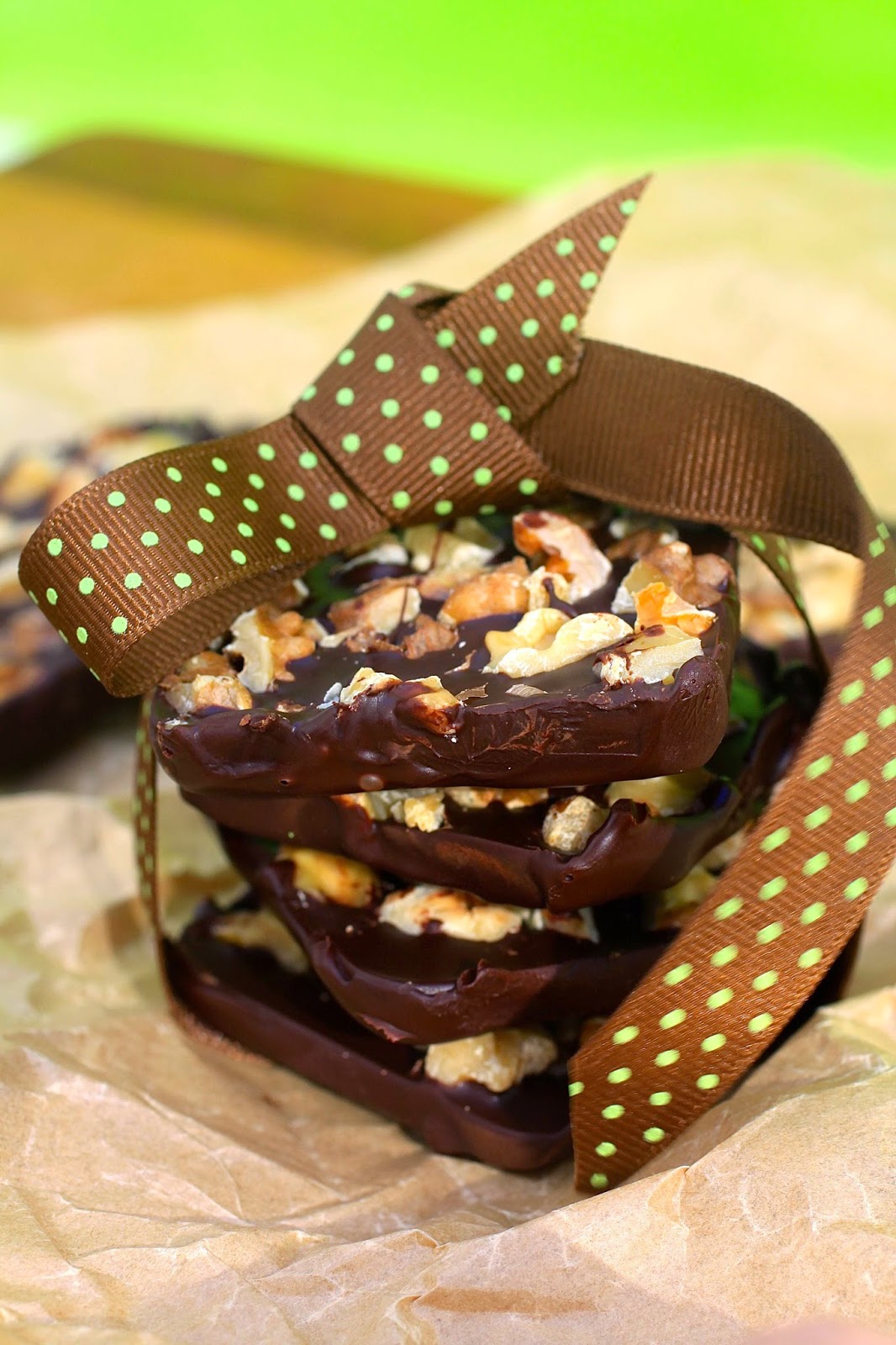 The Inside Look Chocolate Bars Studded with Walnuts