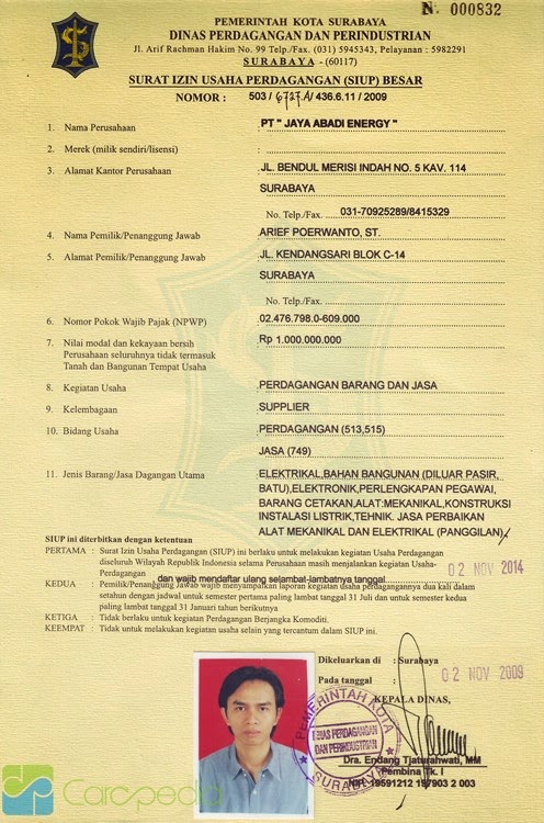 Top Topiks Pengertian Siup Surat Izin Usaha Perdagangan