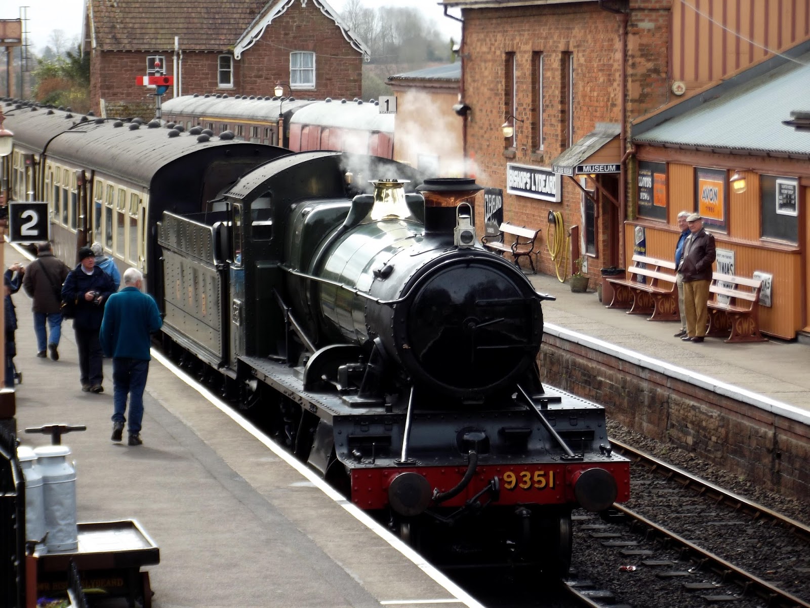 9351 ready for the off.