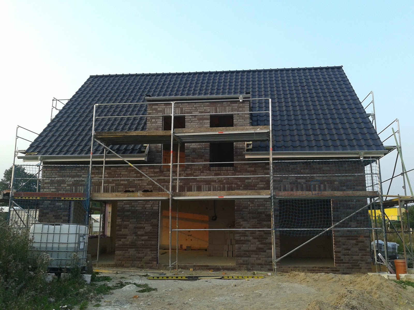 30 August 2013 Dachziegel Und Dachuberstande Bautagebuch