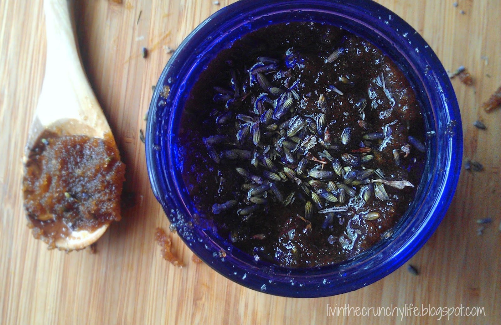 DIY Lavender Vanilla Sugar Scrub Livin' the Crunchy Life
