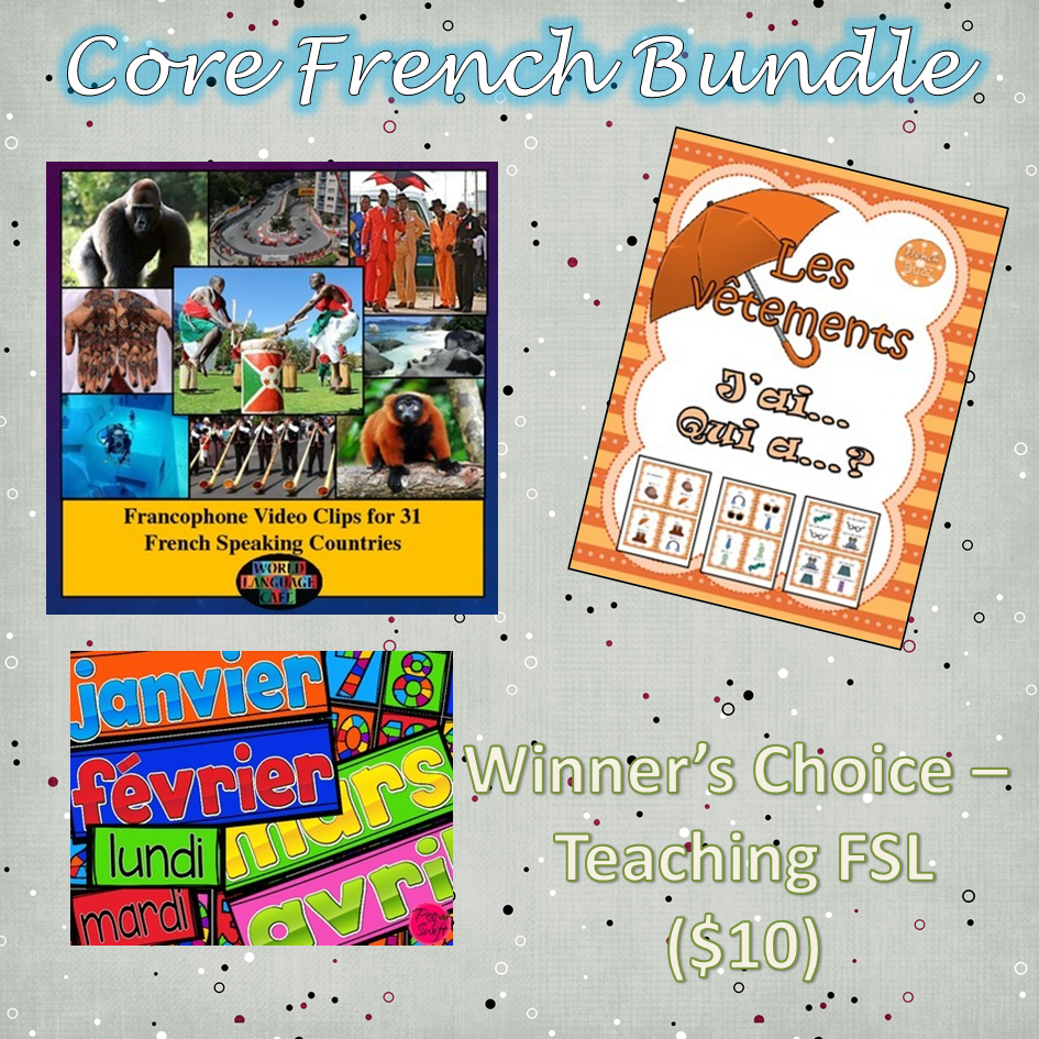 Teaching FSL A French Materials Contest to Celebrate