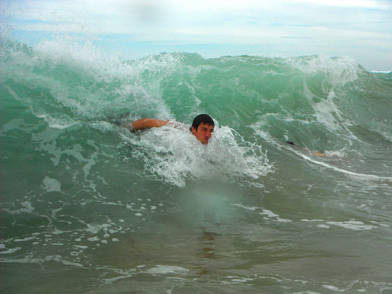 My Adventures in Australia Day 68, Body Surfing