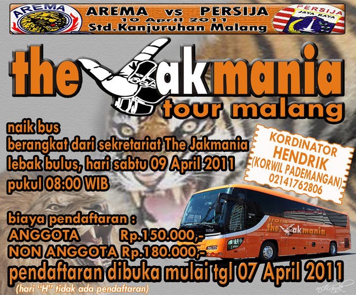 The Jak Petukangan The Jakmania De Tour Ngalam 10042011