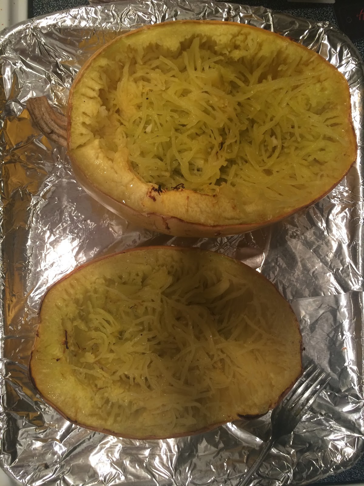 TheZenFashionista What to do with leftover Spaghetti Squash Make