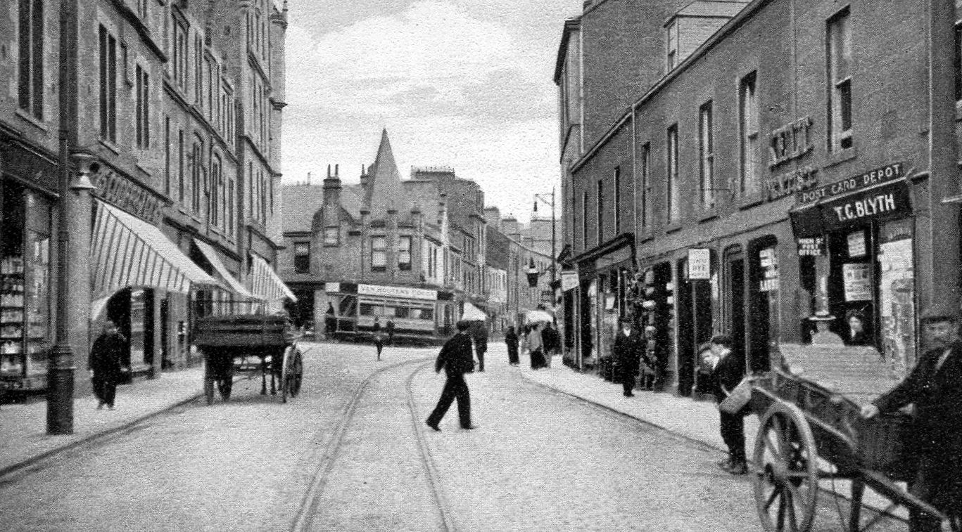 Tour Scotland Photographs Old Photographs High Street Kirkcaldy Fife