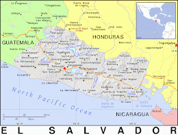 Map of El Salvador