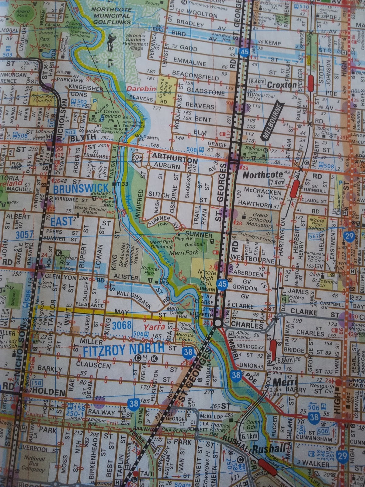 Melbourne Fun Walks Ceres Environment Park