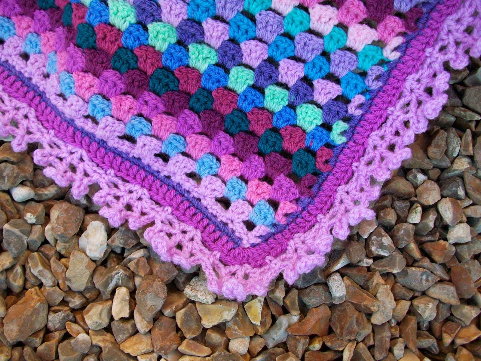 Cuppa Crochet Granny Stripe Blanket
