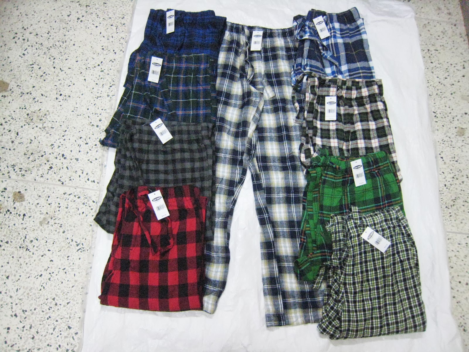 GARMENT'S & TEXTILE STOCKLOT BRANDED MENS LOWERS