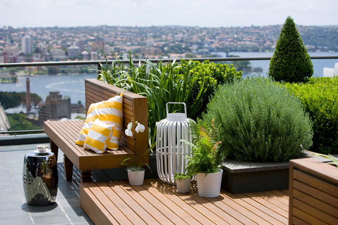Entre Barrancos (DECORACIÓN): Un jardín en la azotea