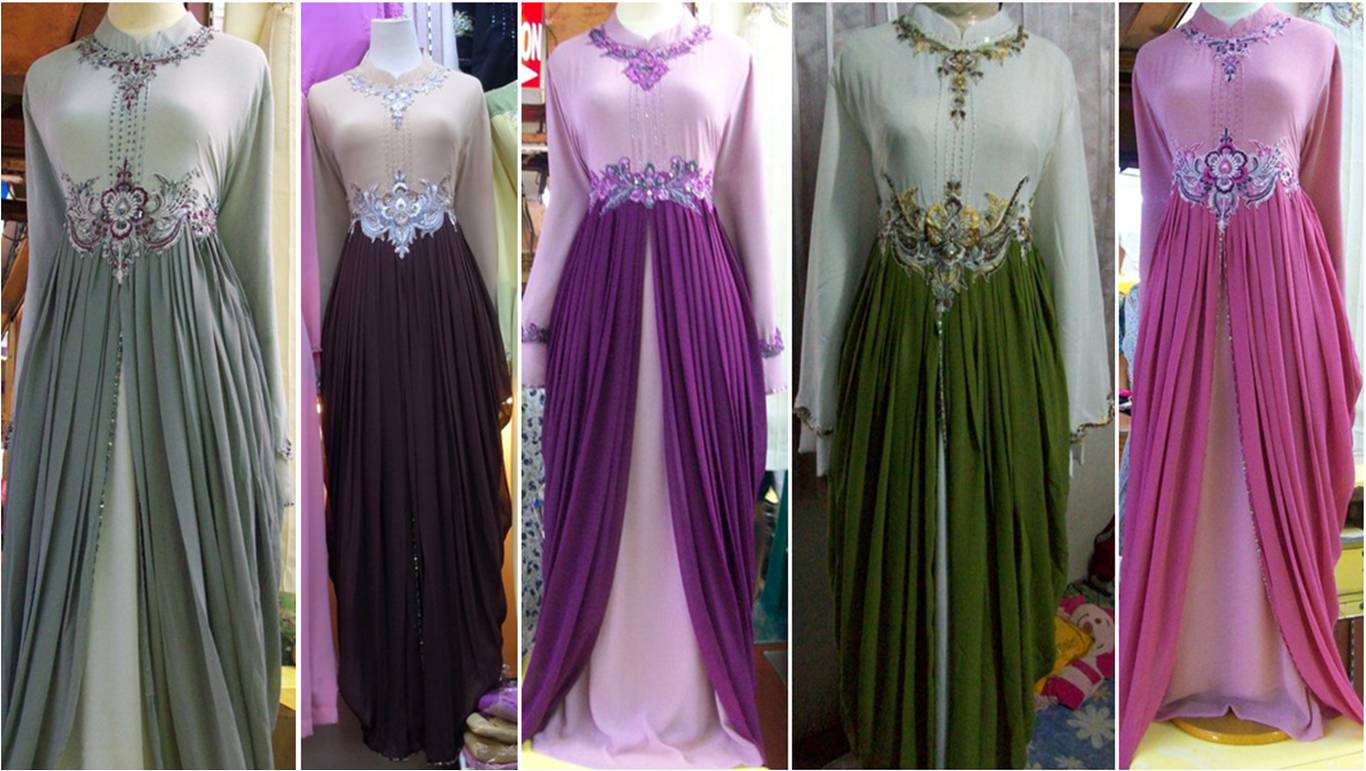 dress pernikahan modern potongan A