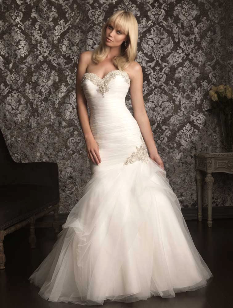 Allure Ball Gown Wedding Dresses Bling 2012 Model