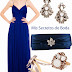 Look Invitada Boda. Vestido Azul Klein.