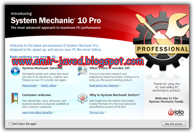 System Mechanic Full Version With Key