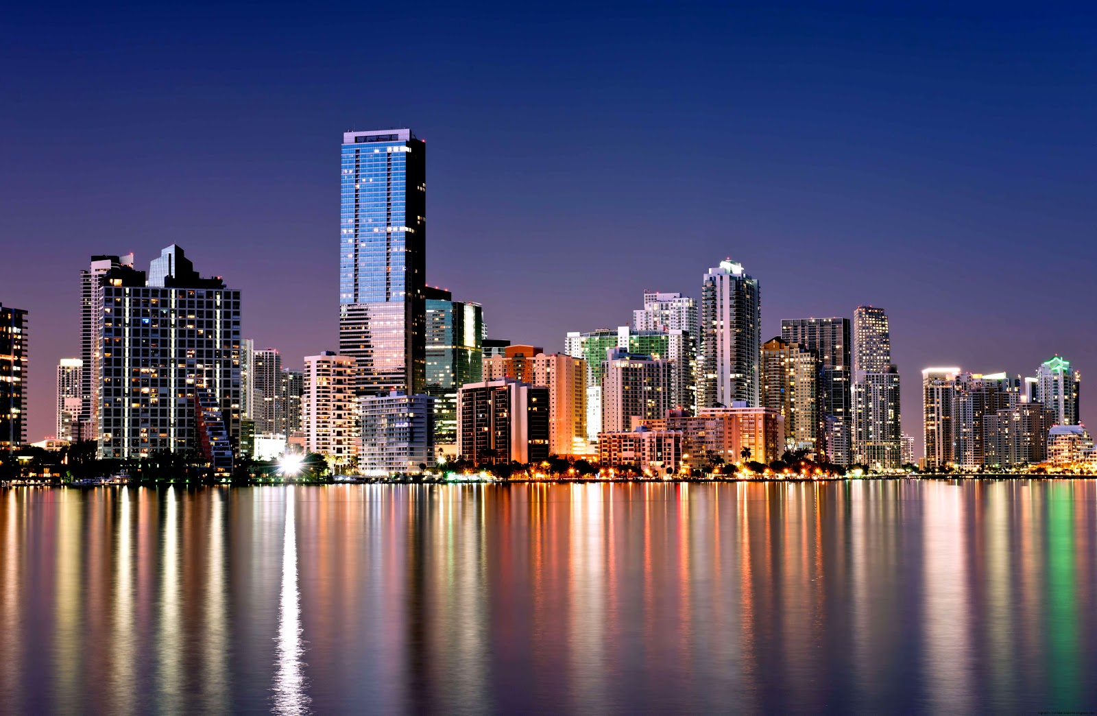 Miami City Skyline Miami City Skyline