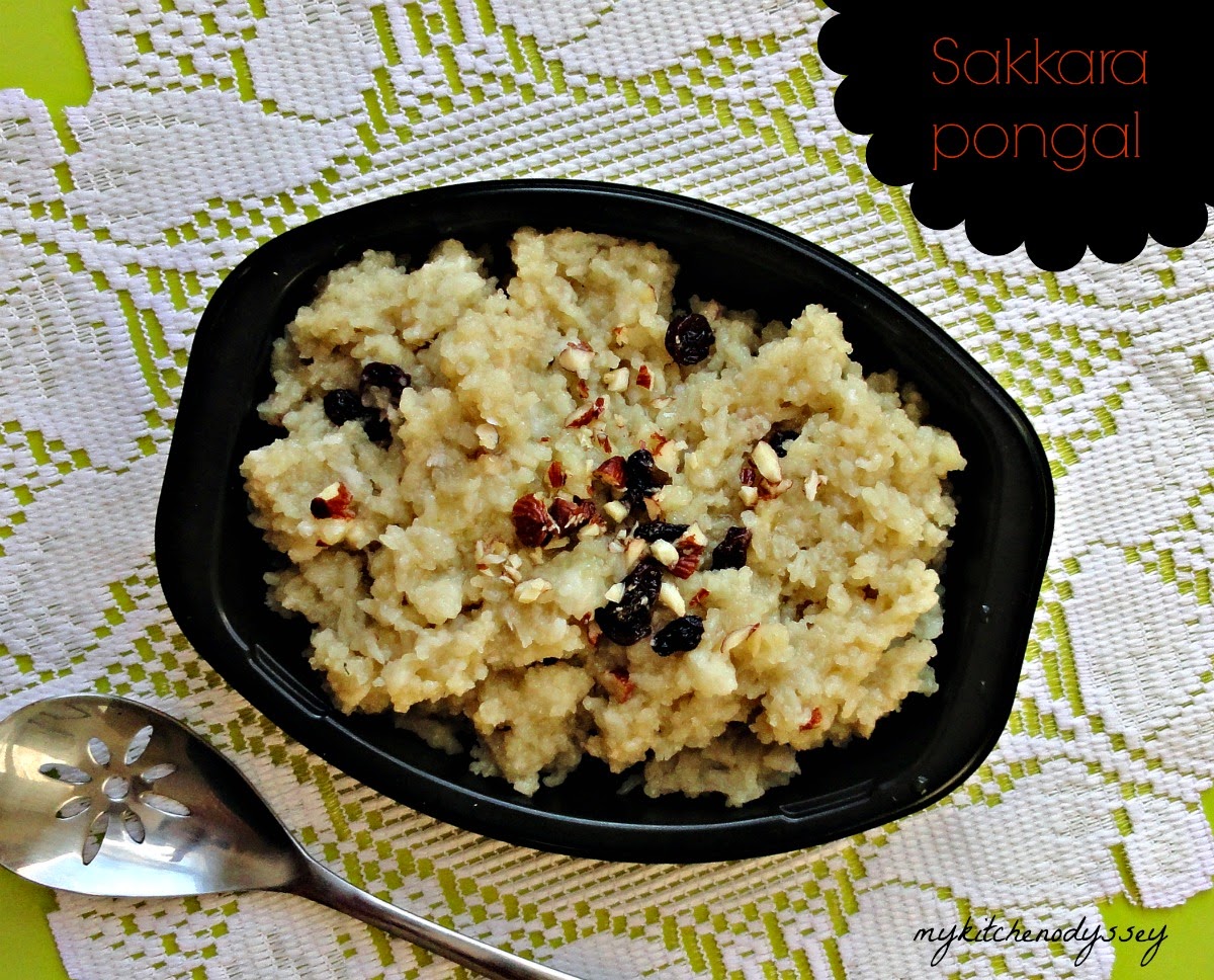 Sakkarai pongal Sakkarai Pongal