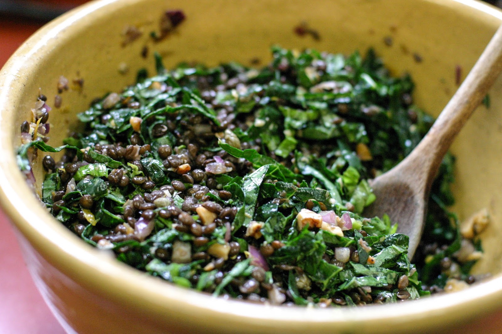 Beluga Lentil Lettuce Boats