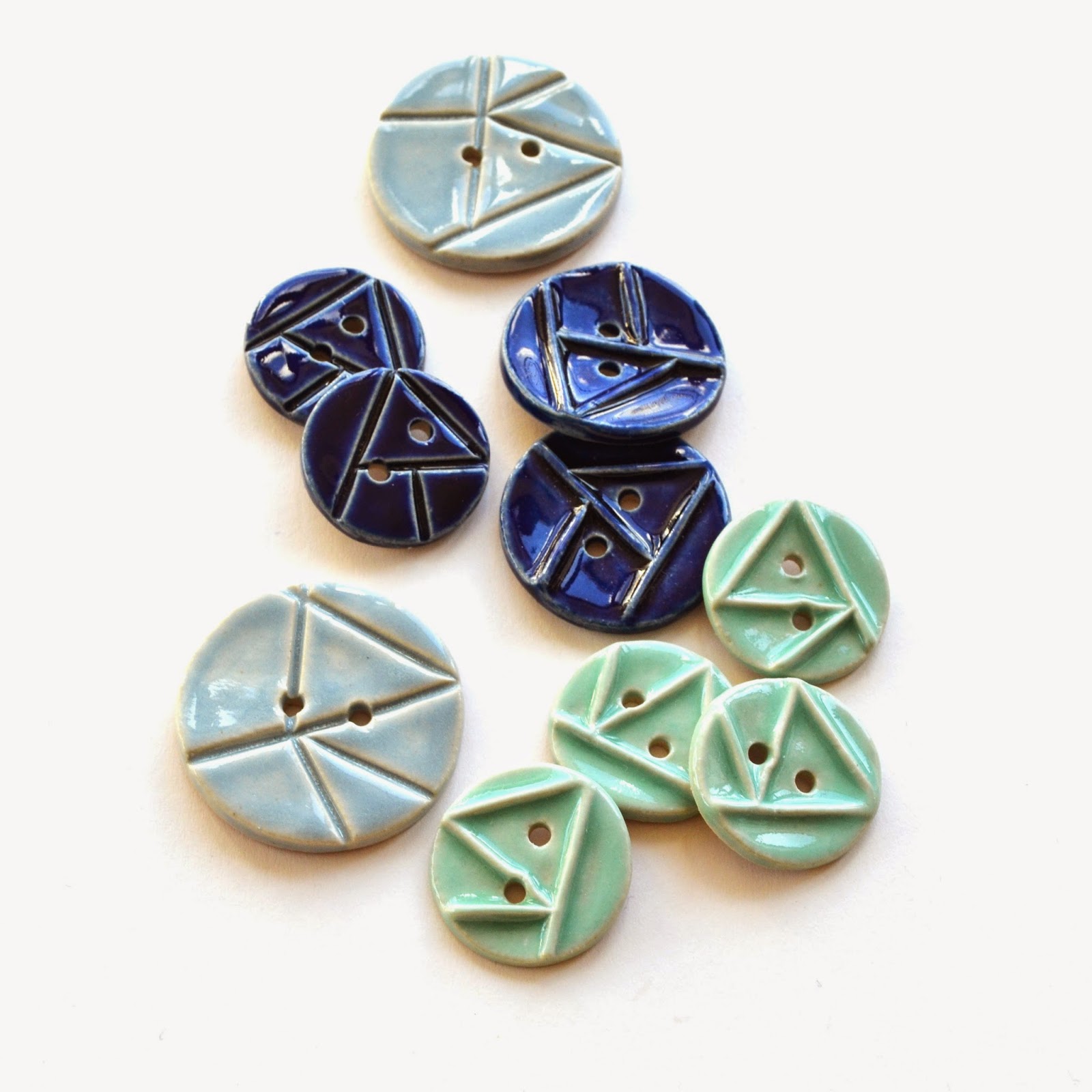 A Alicia Three new handmade ceramic button collections!