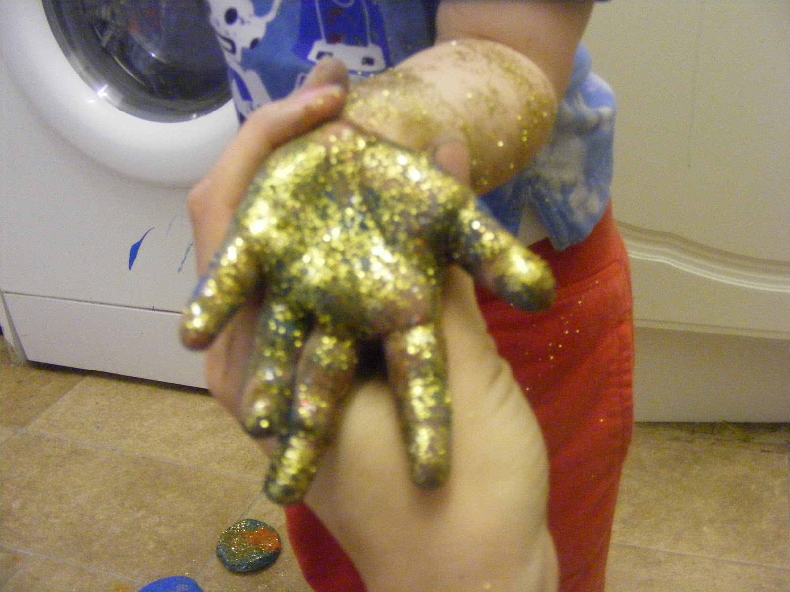 Creative Playhouse Painting Salt Dough