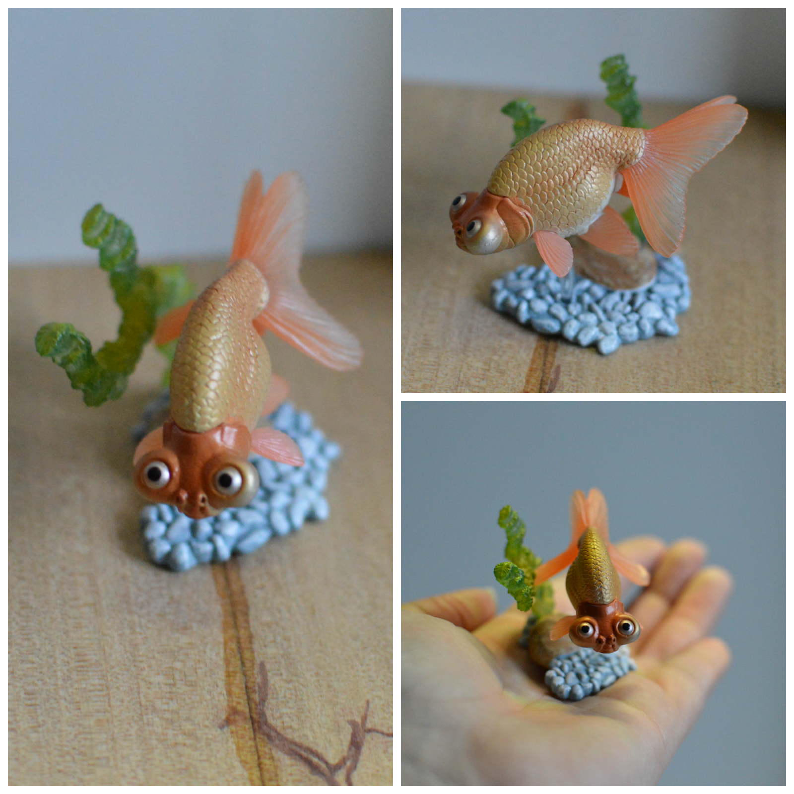 Misuzu's Fancy Goldfish Yujin Goldfish Figures Part 2