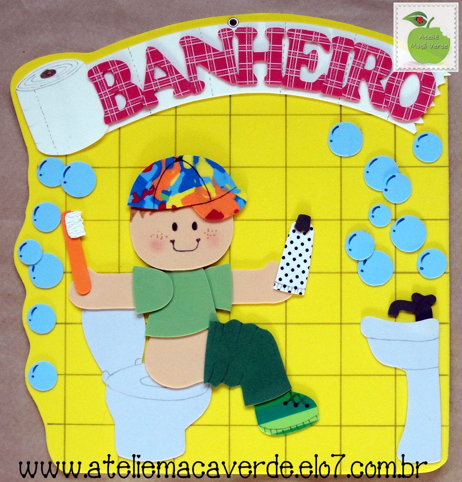CRIS ARTES EM EVA placa para portas -> Decoracao Para Banheiro Infantil De Eva CRIS ARTES EM EVA placa para portas -> Decoracao Para Banheiro Infantil De Eva