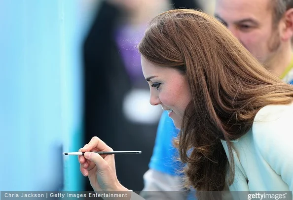 Kate Middleton visits Portsmouth Kate wore Max Mara Coat