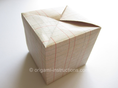 Hard single sheet origami