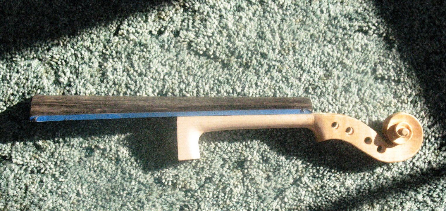 Ken's violin making June 2011