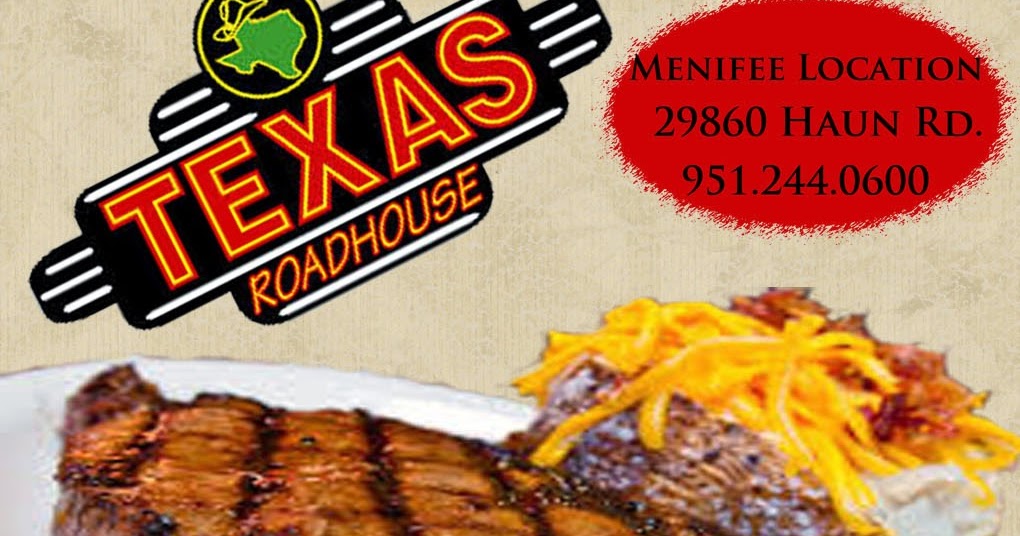 5 Off Your Purchase at Texas Roadhouse Menifee Deals