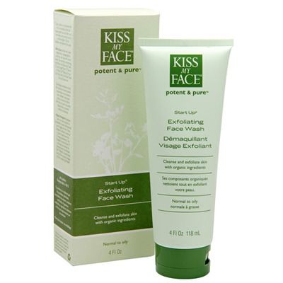 kiss face facial body pure start potent exfoliating care cleanser