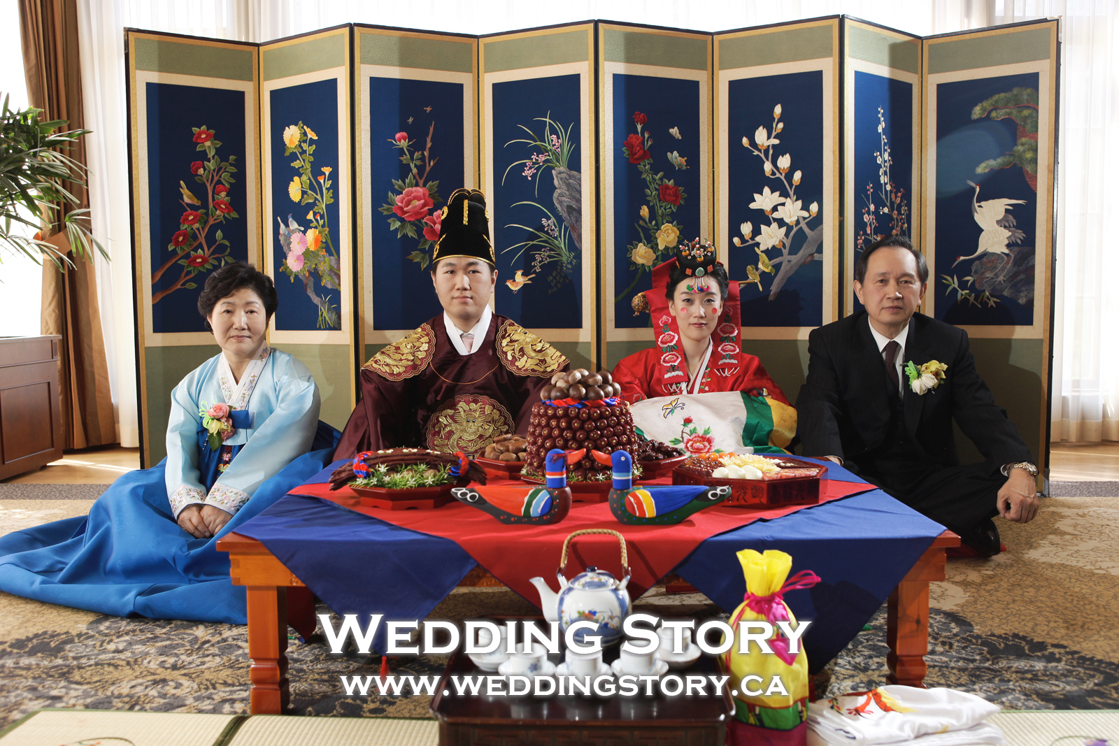 Wedding Story Korean Traditional Wedding Ceremonies Han Bok & Pae Baek