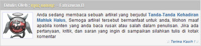 Cara Membuat Kotak Pesan Admin (Author Box) Di Blog Cara Membuat Kotak Pesan Admin (Author Box) Di Blog