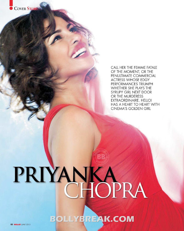 Priyanka Chopra's Hello Magazine Scans In Hd - June 2012 - Sexy Indian Actresses Pictures - Famous Celebrity Picture 