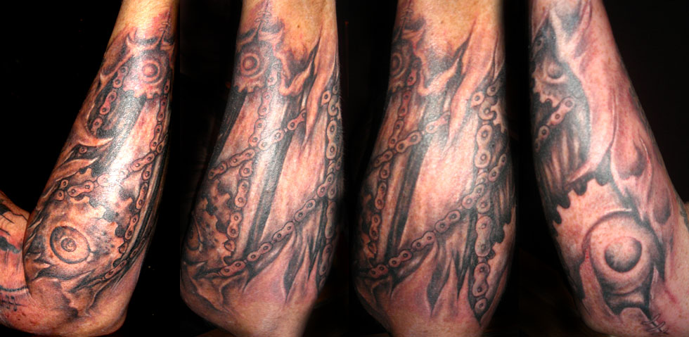 Forearm Sleeves Tattoo
