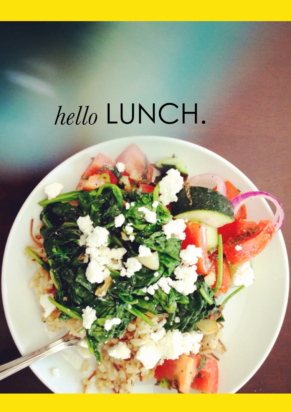 Une-deux senses: My Favorite Meal (As of recently...)