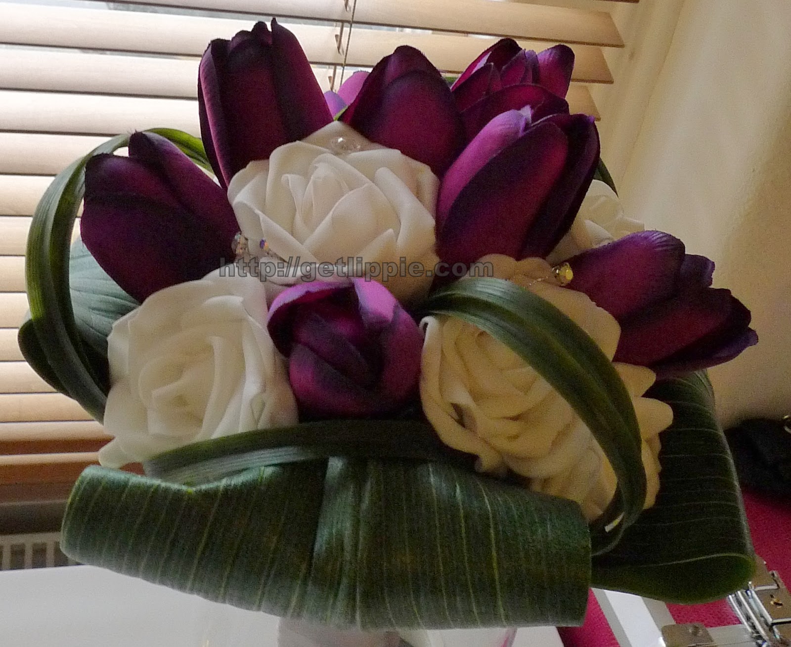 Wedding Flowers with Silk Blooms Get Lippie