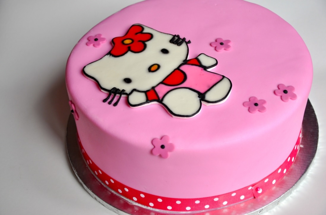 Contoh Kue T Rt Ulang Tahun Anak Perempuan Hello Kitty