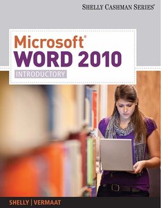Free eBook Microsoft Word 2010: Introductory PDF Download