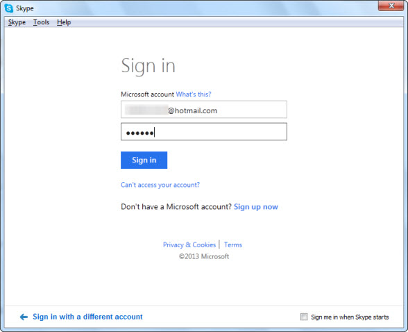 skype sign in with hotmail skype sign in with hotmail