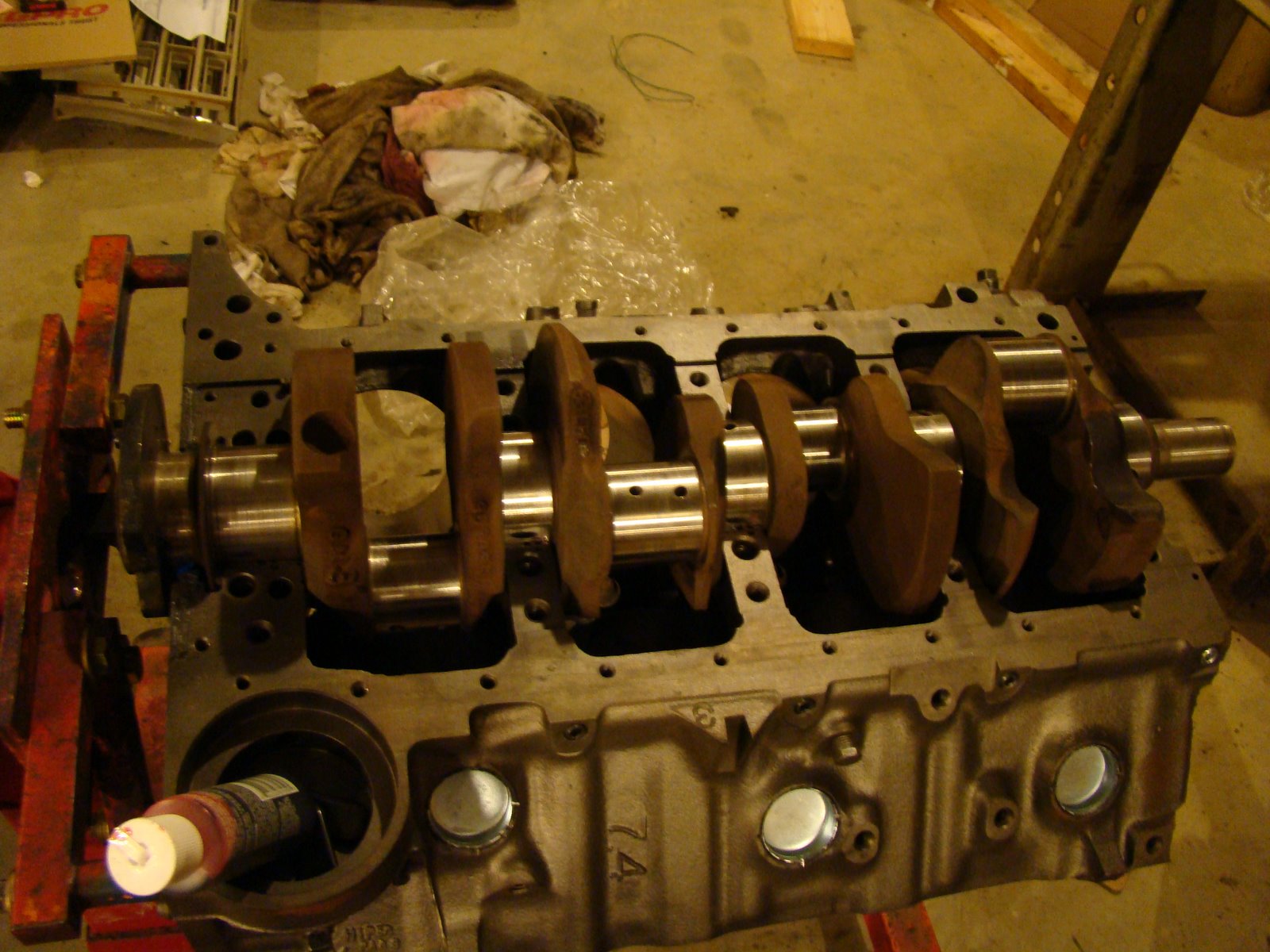 TrucksnCars 454 rear main seal and bearing shells