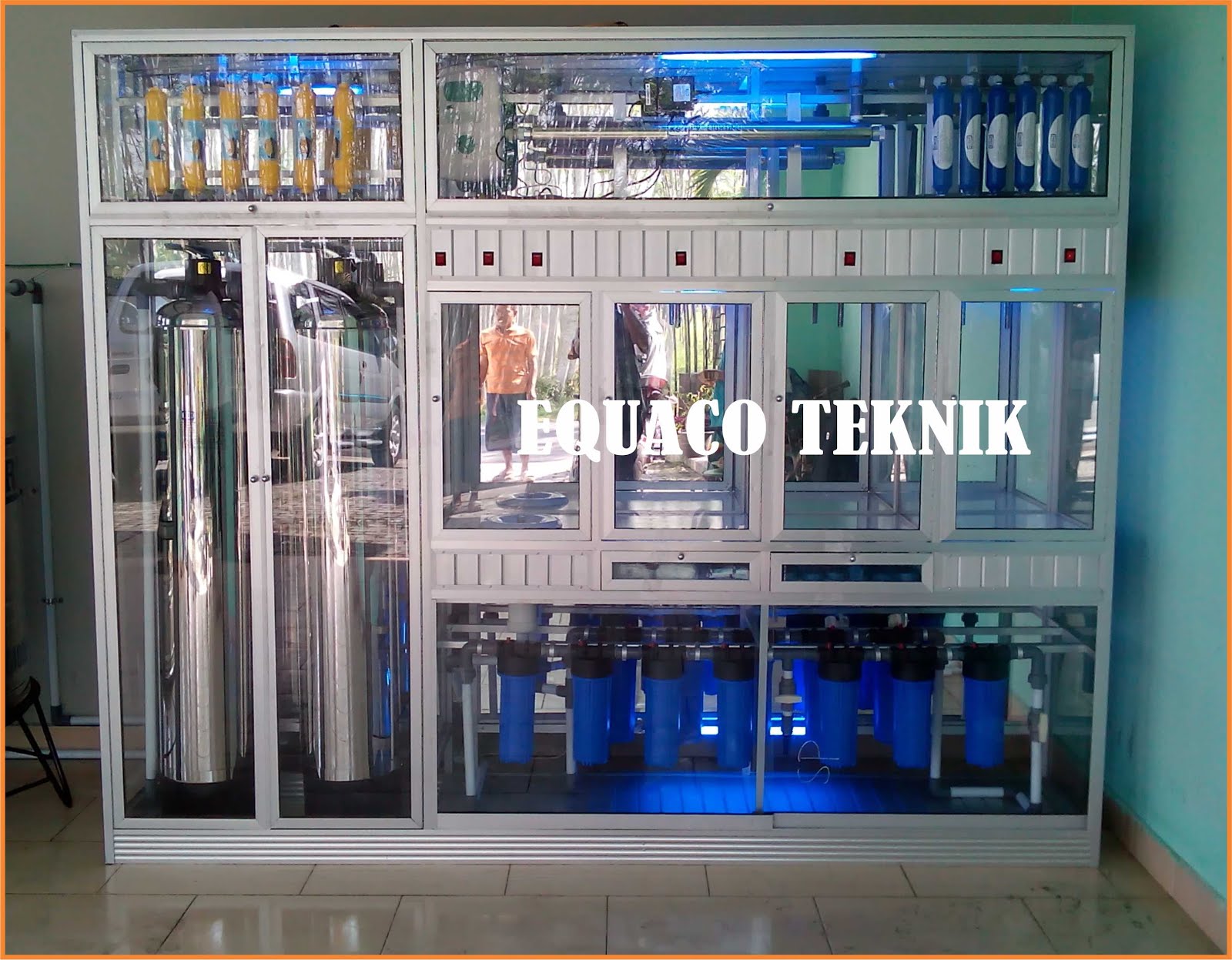 ALAT MESIN DEPOT AIR MINUM ISI ULANG TEKNISI Daftar Harga Paket mesin