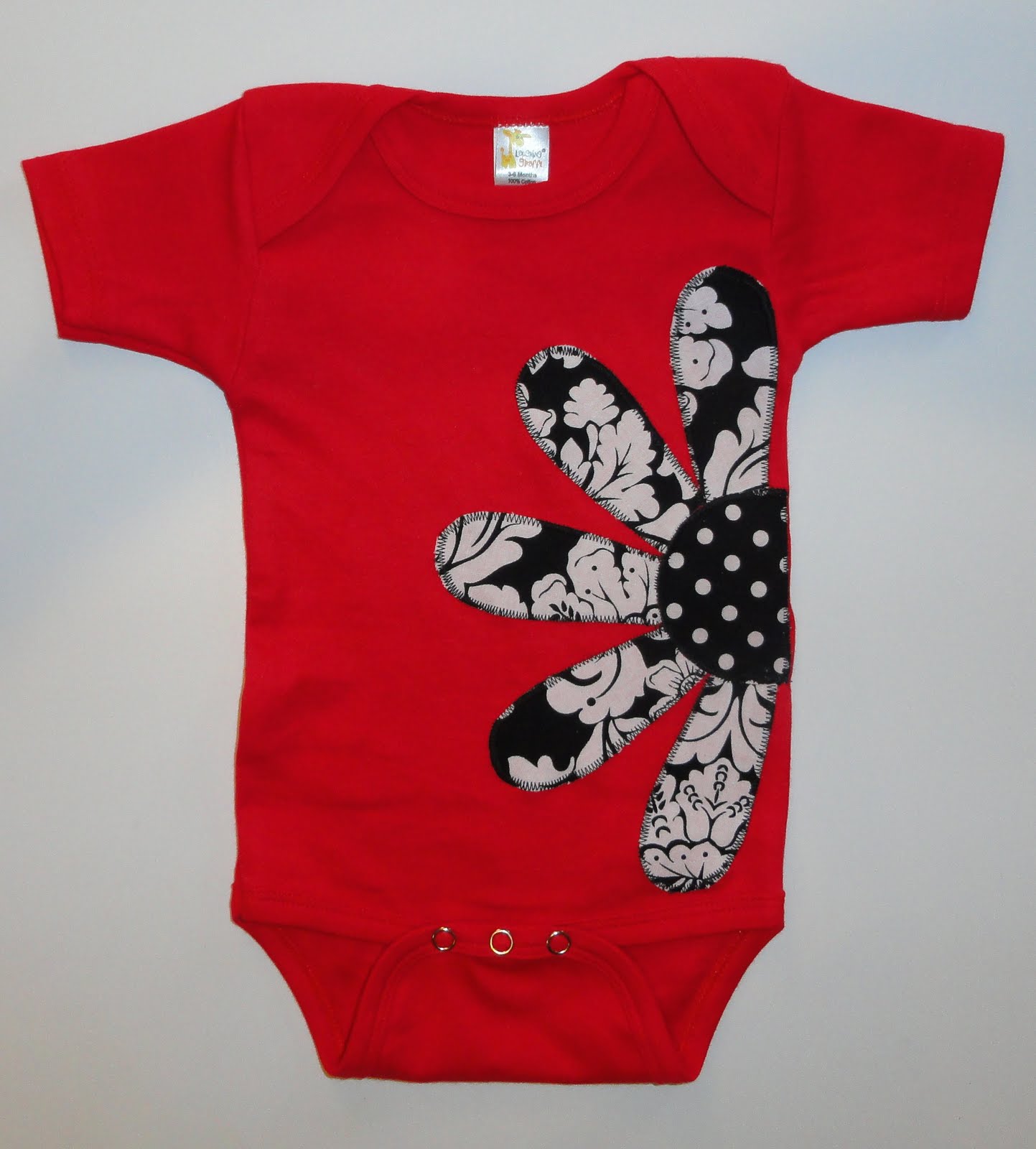 Oxford Impressions Flower Onesie And Baby Skinny Jeans