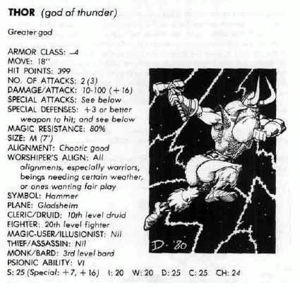 thor+deities+and+demigods+dungeons+and+d